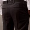 Spodnie slim fit z mieszanki wełny Spodnie slim fit z mieszanki wełny