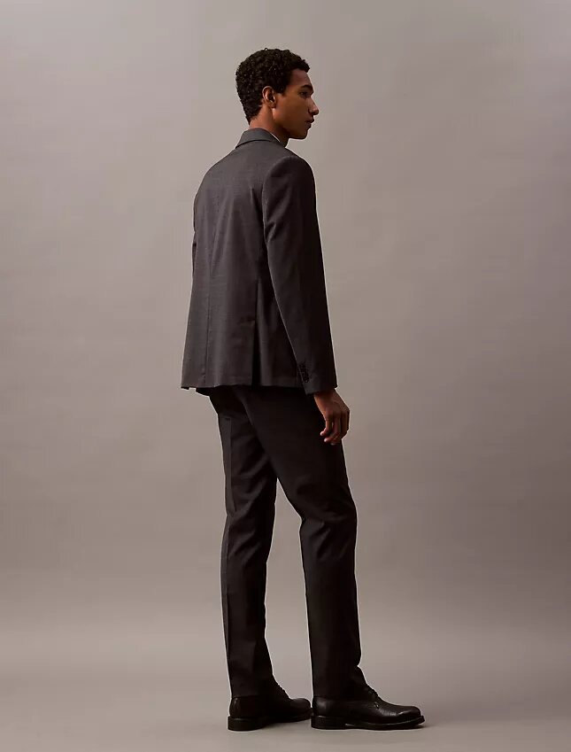Spodnie slim fit z mieszanki wełny Spodnie slim fit z mieszanki wełny