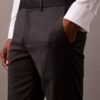 Spodnie slim fit z mieszanki wełny Spodnie slim fit z mieszanki wełny