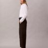 Spodnie z bawełnianego twillu Cotton Stretch z elastycznym pasem Spodnie z bawełnianego twillu Cotton Stretch z elastycznym pasem