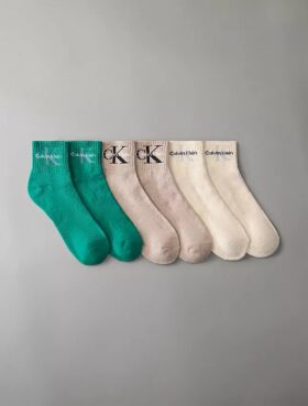 Sportowe skarpetki frotte do kostek, 6 sztuk