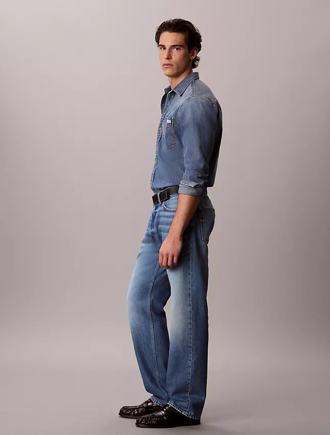 Standardowe proste Jeansy Standardowe proste Jeansy