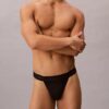 Stringi z koronki z mikrofibry Thong