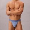 Stringi z koronki z mikrofibry Thong