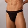 Stringi z koronki z mikrofibry Thong