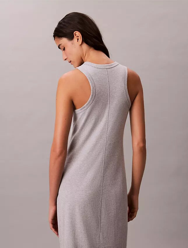 Sukienka bez rękawów z logo Calvin Klein Sukienka bez rękawów z logo Calvin Klein
