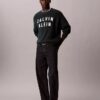 Sweter o luźnym kroju z nadrukiem logo Varsity Sweter o luźnym kroju z nadrukiem logo Varsity