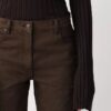 Sweter polo Amber z prążkowanym wzorem Sweter polo Amber z prążkowanym wzorem
