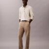 Sweter polo z żakardu o luźnym kroju Sweter polo z żakardu o luźnym kroju