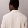 Sweter polo z żakardu o luźnym kroju Sweter polo z żakardu o luźnym kroju