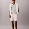 Sweter polo z bawełny waflowej Sweter polo z bawełny waflowej