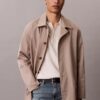 Sweter polo z bawełny waflowej Sweter polo z bawełny waflowej