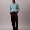 Sweter polo z mieszanki bardzo delikatnej wełny merynosowej Sweter polo z mieszanki bardzo delikatnej wełny merynosowej