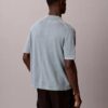 Sweter polo z mieszanki lnu