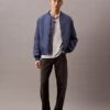 Sweter polo z mieszanki lnu Sweter polo z mieszanki lnu