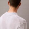 Sweter polo z mieszanki lnu Sweter polo z mieszanki lnu
