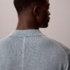 Sweter polo z mieszanki lnu