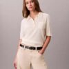 Sweter polo z wełny merynosowej Sweter polo z wełny merynosowej