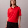 Sweter polo z wełny merynosowej Sweter polo z wełny merynosowej