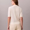Sweter polo z wełny merynosowej Sweter polo z wełny merynosowej