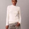 Sweter z bawełny o wąskim kroju Sweter z bawełny o wąskim kroju