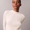 Sweter z bawełny o wąskim kroju Sweter z bawełny o wąskim kroju