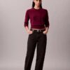 Sweter z gładkim Monogramem z bawełnianej szenili Sweter z gładkim Monogramem z bawełnianej szenili