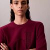 Sweter z gładkim Monogramem z bawełnianej szenili Sweter z gładkim Monogramem z bawełnianej szenili
