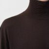 Sweter z golfem w kolorze popielatym Sweter z golfem w kolorze popielatym