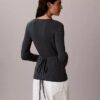 Sweter z mieszanki lnu