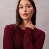 Sweter z mieszanki wełny merynosowej i lureksu Sweter z mieszanki wełny merynosowej i lureksu