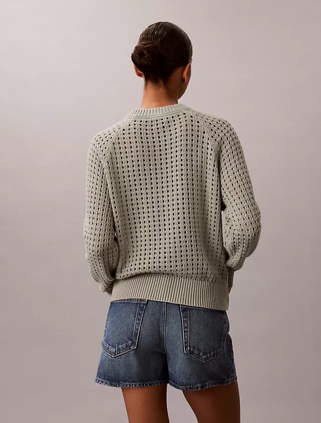 Sweter z otwartym splotem Sweter z otwartym splotem