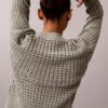Sweter z otwartym splotem Sweter z otwartym splotem