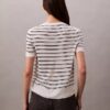 Sweter z wiskozy z krótkim rękawem Sweter z wiskozy z krótkim rękawem
