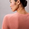 Sweter z wiskozy z krótkim rękawem Sweter z wiskozy z krótkim rękawem