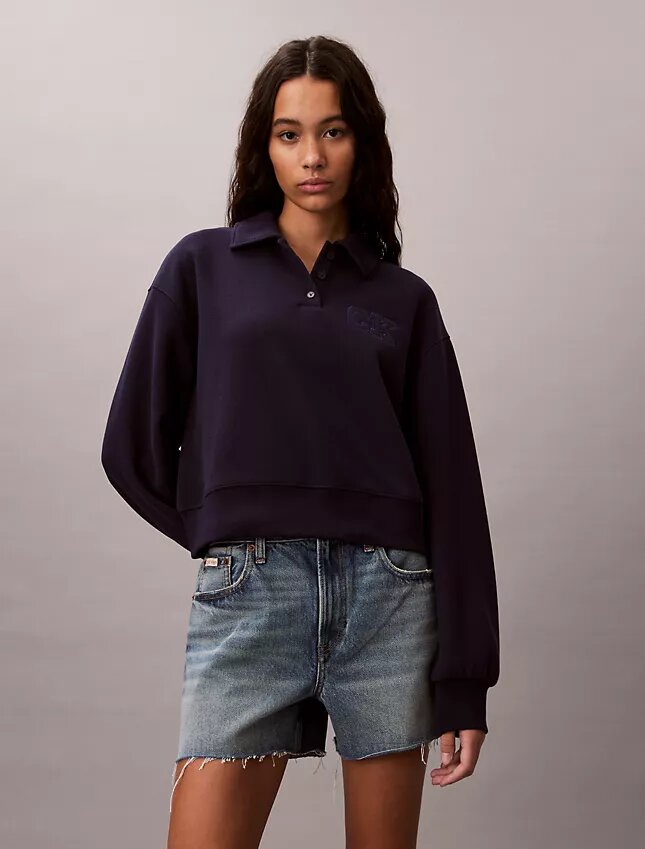 Swobodna bluza polo Ck Swobodna bluza polo Ck