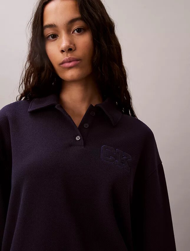 Swobodna bluza polo Ck Swobodna bluza polo Ck