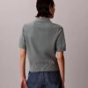 Swobodny sweter polo z dzianiny Swobodny sweter polo z dzianiny