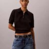 Swobodny sweter polo z dzianiny Swobodny sweter polo z dzianiny