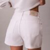 Szorty Denim midi z wysokim stanem Szorty Denim midi z wysokim stanem