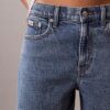 Szorty Denim o kroju litery A
