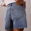 Szorty Denim o kroju litery A