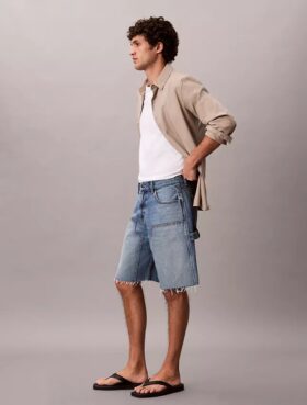 Szorty Denim w stylu roboczym z lat 90.