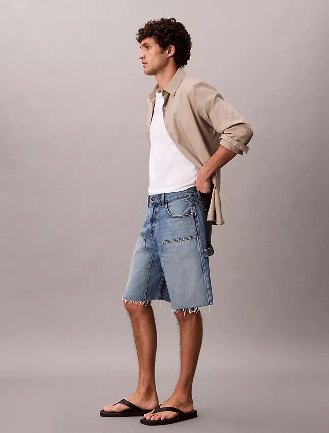 Szorty Denim w stylu roboczym z lat 90. Szorty Denim w stylu roboczym z lat 90.