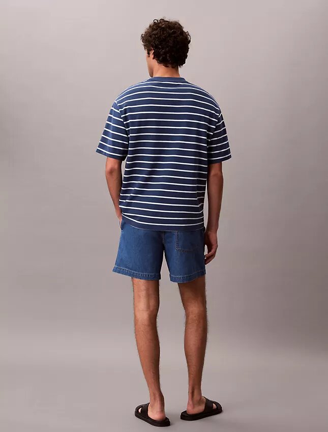 Szorty Denim z domieszką lnu Szorty Denim z domieszką lnu