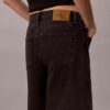 Szorty Denim z podwiniętym brzegiem i krojem w kształcie litery A Szorty Denim z podwiniętym brzegiem i krojem w kształcie litery A