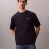 T-shirt z luźnym dekoltem w serek i logo Archive T-shirt z luźnym dekoltem w serek i logo Archive