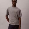 T-shirt z luźnym dekoltem w serek i logo Archive
