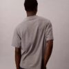T-shirt z luźnym dekoltem w serek i logo Archive