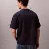 T-shirt z luźnym dekoltem w serek i logo Archive T-shirt z luźnym dekoltem w serek i logo Archive